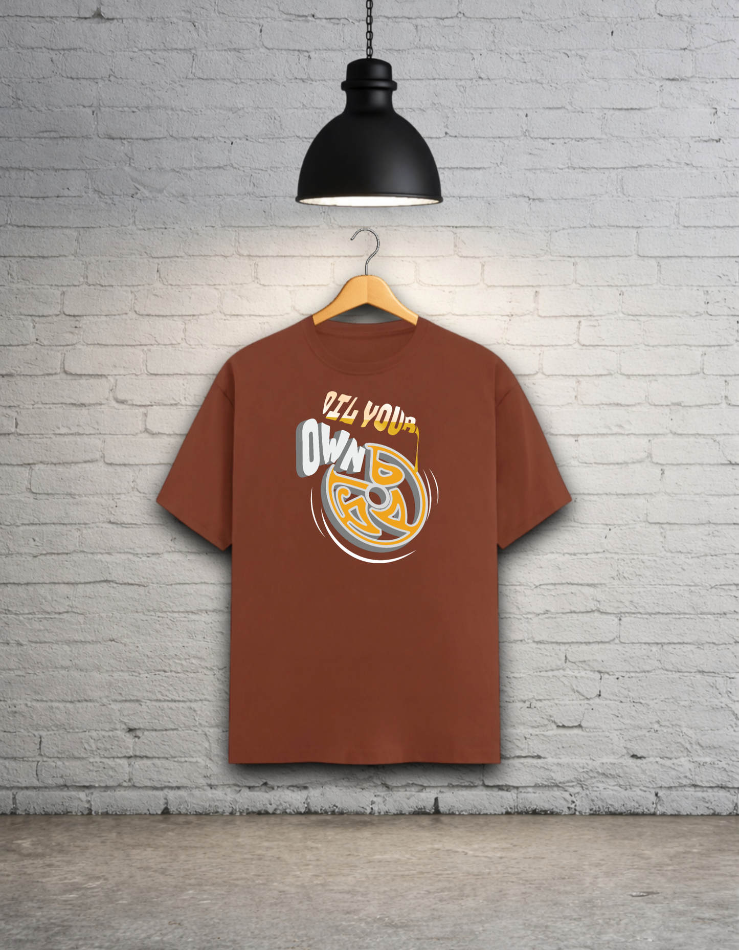 Oil your own Chorka Unisex Bong Graphics T-Shirt