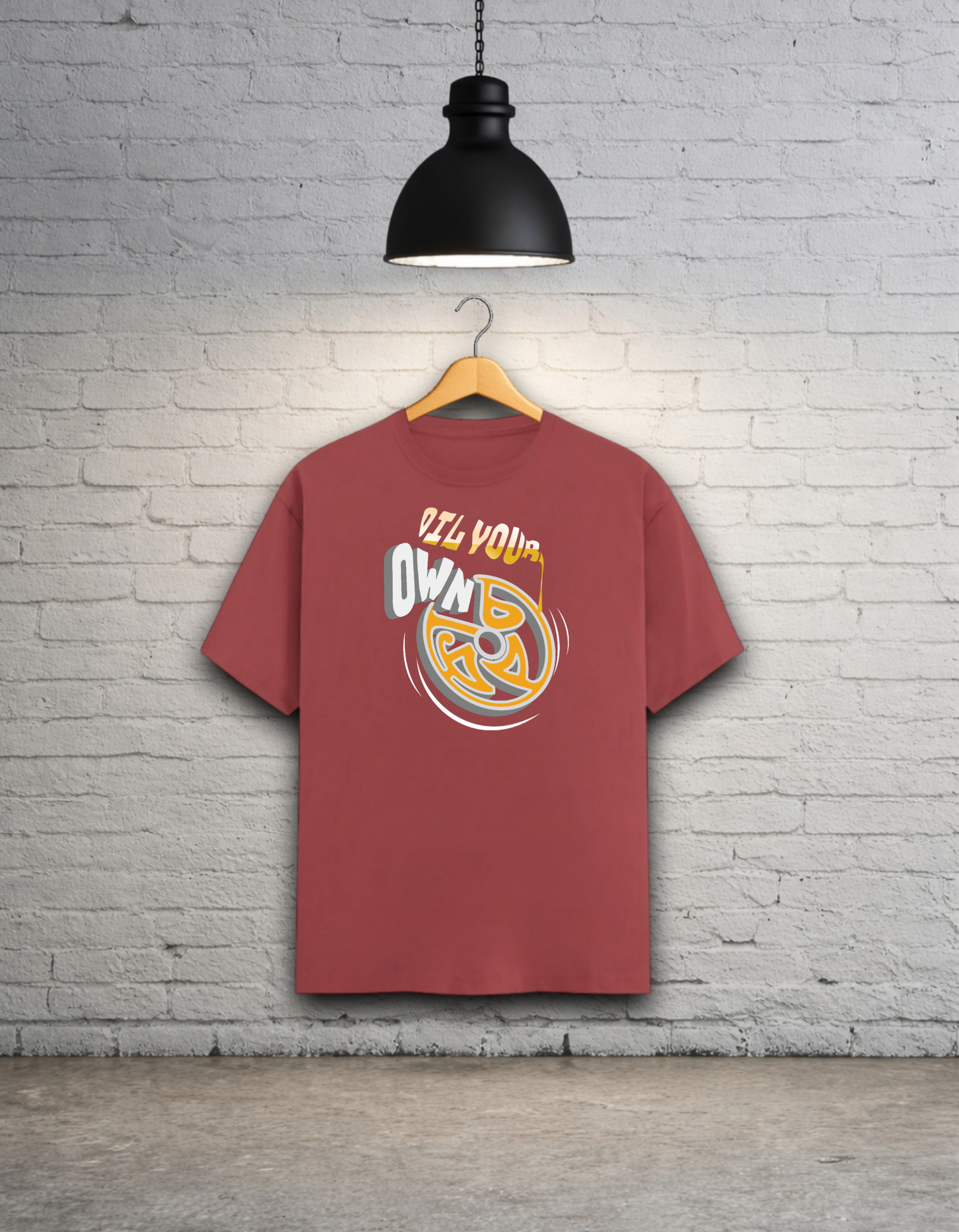 Oil your own Chorka Unisex Bong Graphics T-Shirt