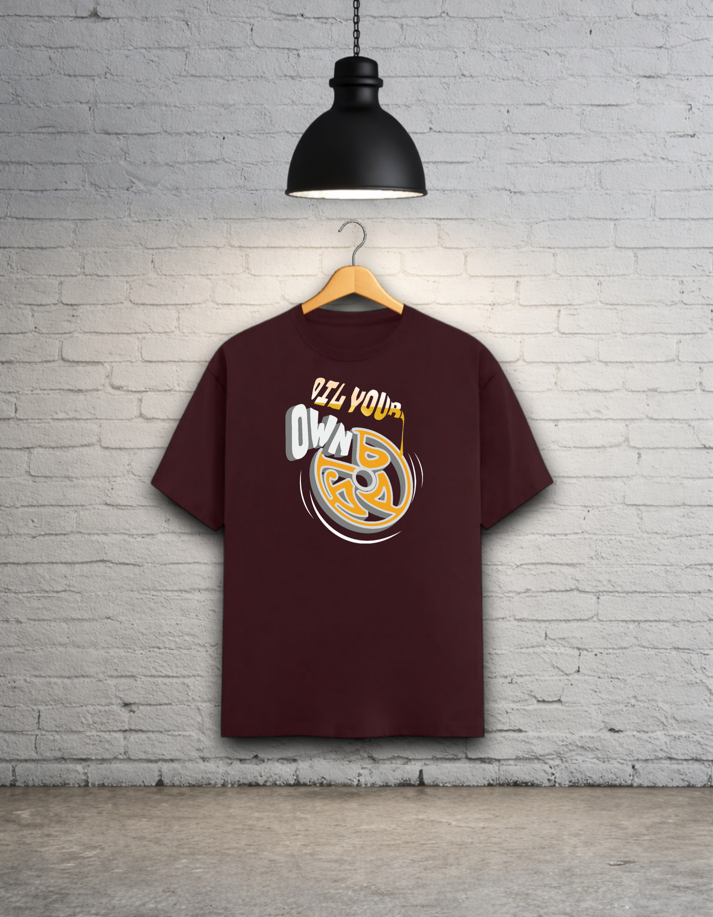 Oil your own Chorka Unisex Bong Graphics T-Shirt