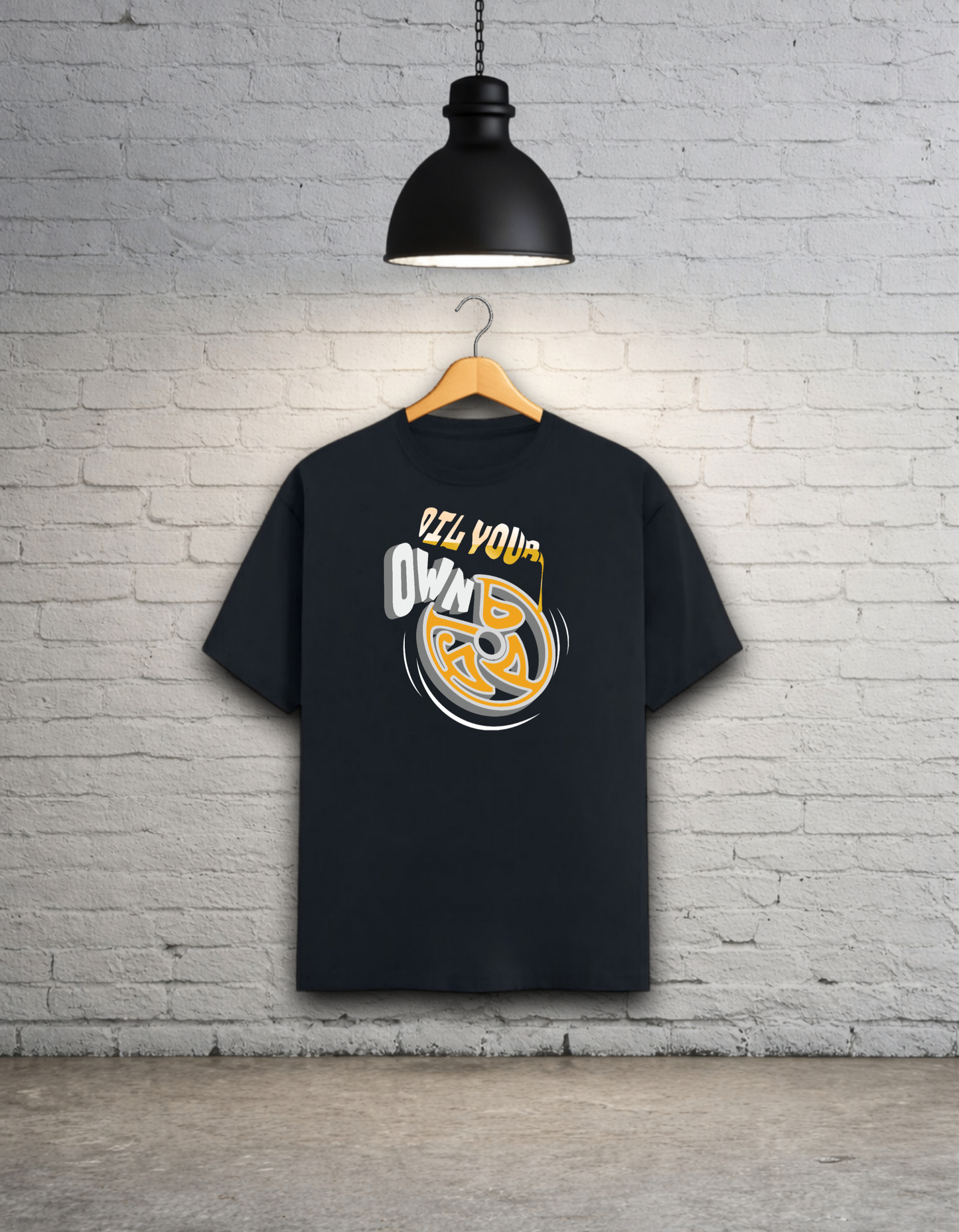 Oil your own Chorka Unisex Bong Graphics T-Shirt