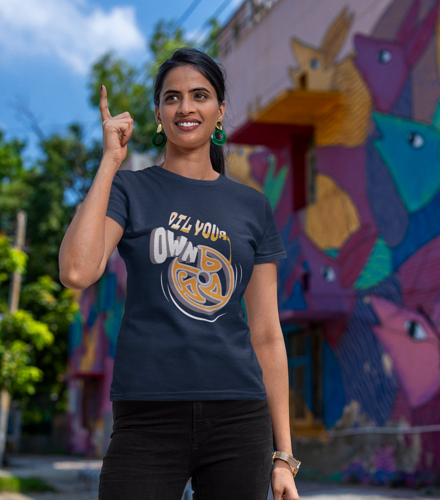 Oil your own Chorka Unisex Bong Graphics T-Shirt