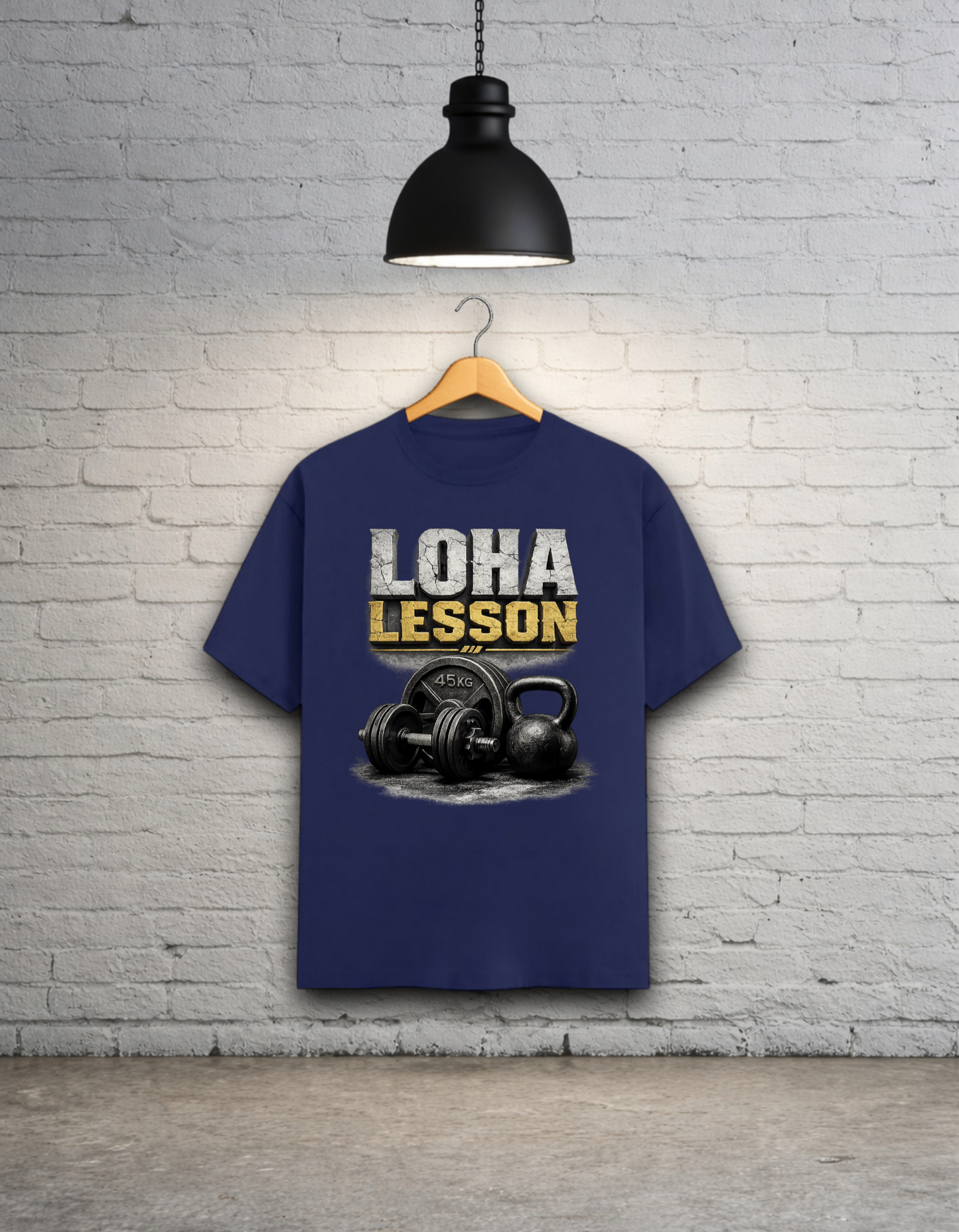 Loha Lesson™ | Forged by Iron | Gym Lovers Graphics T-Shirt